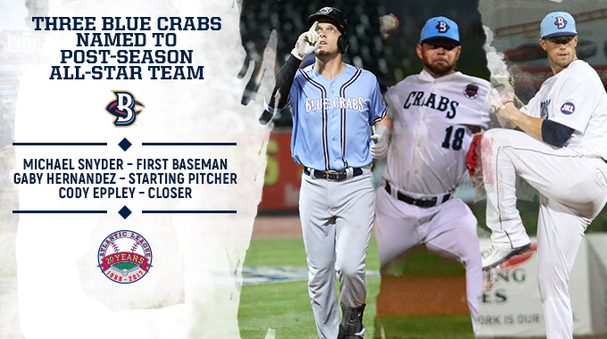Blue Crabs Players Named to End-of-Season All-Star Team!